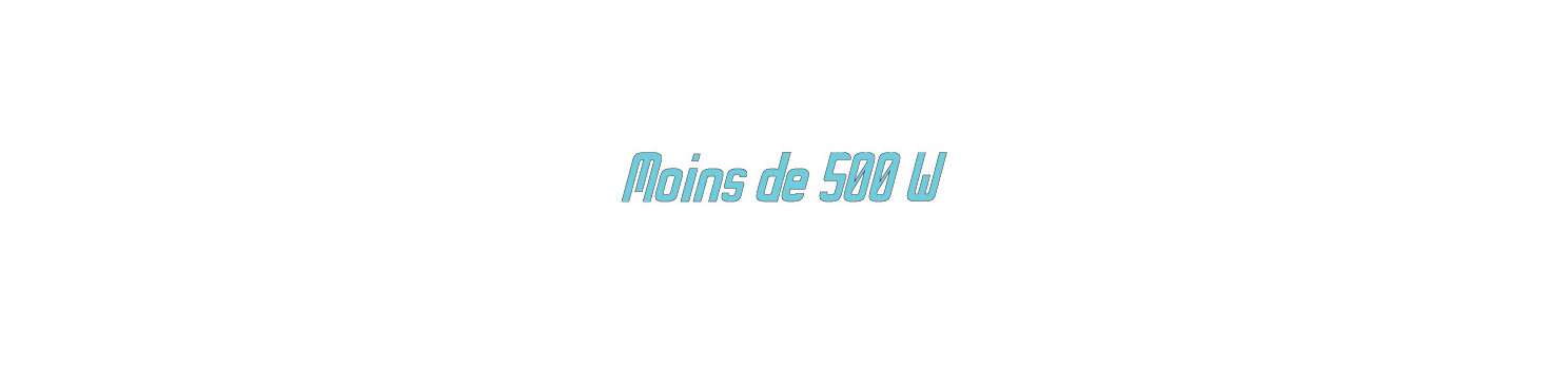 Moins de 500 W Sur PC Gamer Maroc
